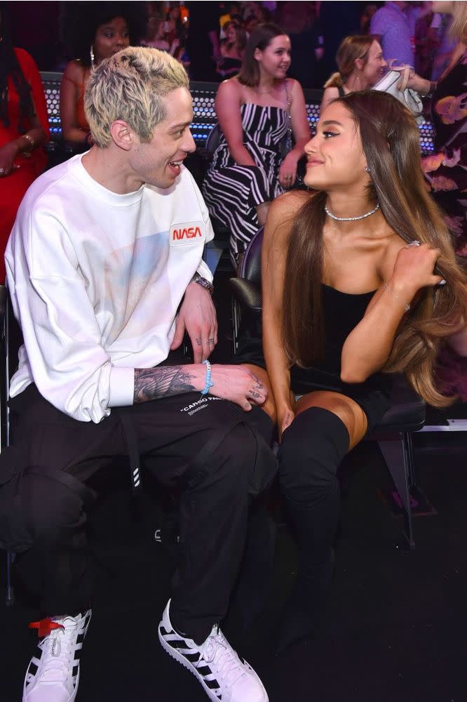 Ariana Grande and Pete Davidson