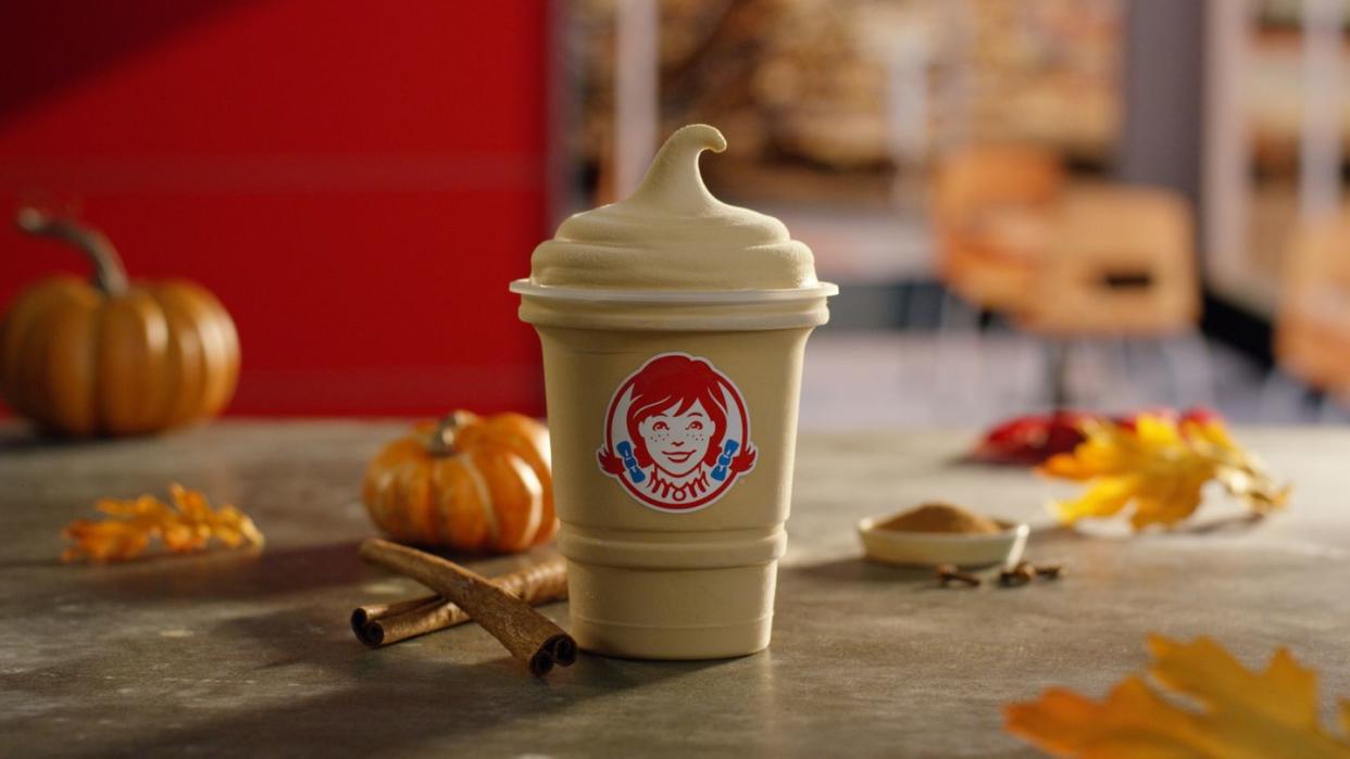 wendy's pumpkin spice frosty