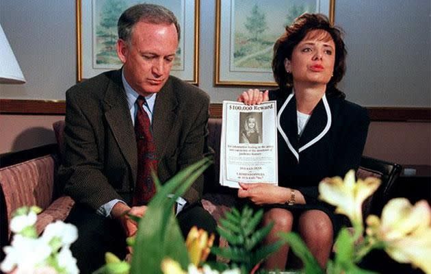 John and Patsy Ramsey in 1996. Source: Getty