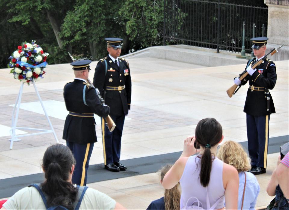 A visit to Arlington National Cemetery is a must to see the tomb of the unknown soldier, the changing of the guards and the ceremony that comes with the nation's cemetery.