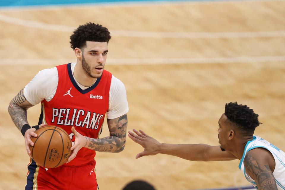 The Pelicans are not expected to retain Lonzo Ball (2) in free agency.