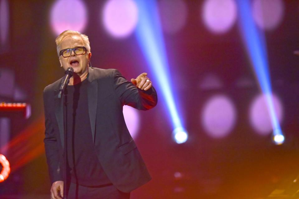 Herbert Groenemeyer wird bei "Wetten, dass .." einen bisher unveröffentlichten Song vorstellen. (Bild: 2018 Getty Images/Christian Augustin)