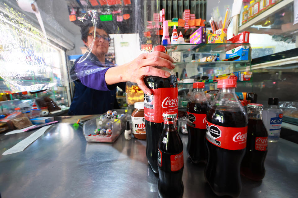 Tienda de Ciudad de México en la que se vende Coca Cola. (Foto: Hector Vivas/Getty Images)