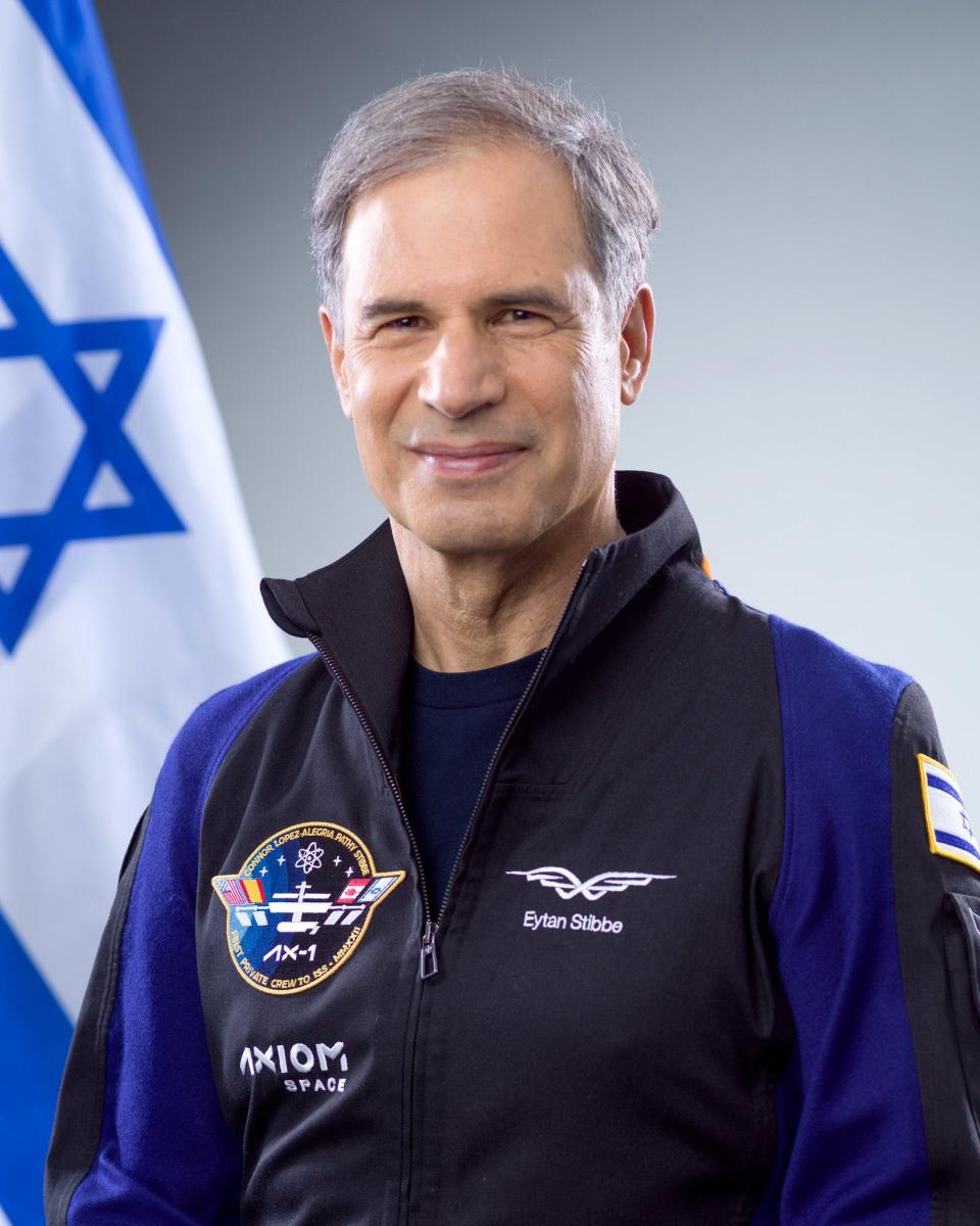 Axiom Space Ax-1 Mission Specialist, Eytan Stibbe, is a philanthropist, investor, and entrepreneur. He will represent the country of Israel in Hebrew for the first time aboard the ISS.