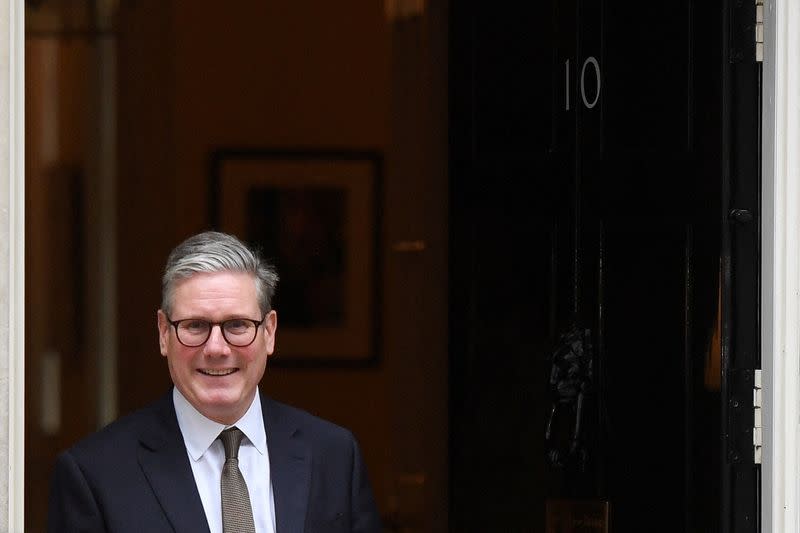 FILE PHOTO: Cabinet meeting with British PM Keir Starmer at Downing Street