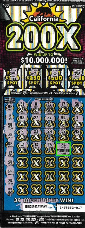 Mass. State Lottery winner: Man let clerk choose $1 million winning ticket  