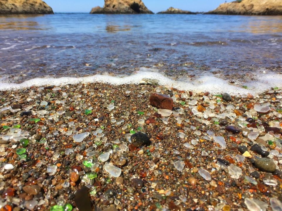 Glass Beach, California