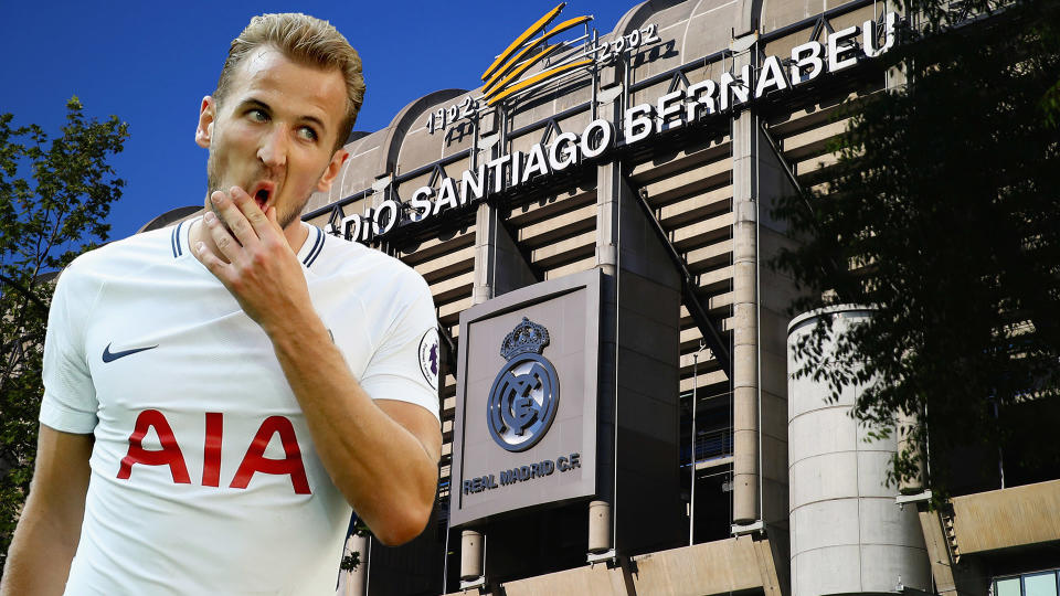 Harry Kane is wanted by Real Madrid