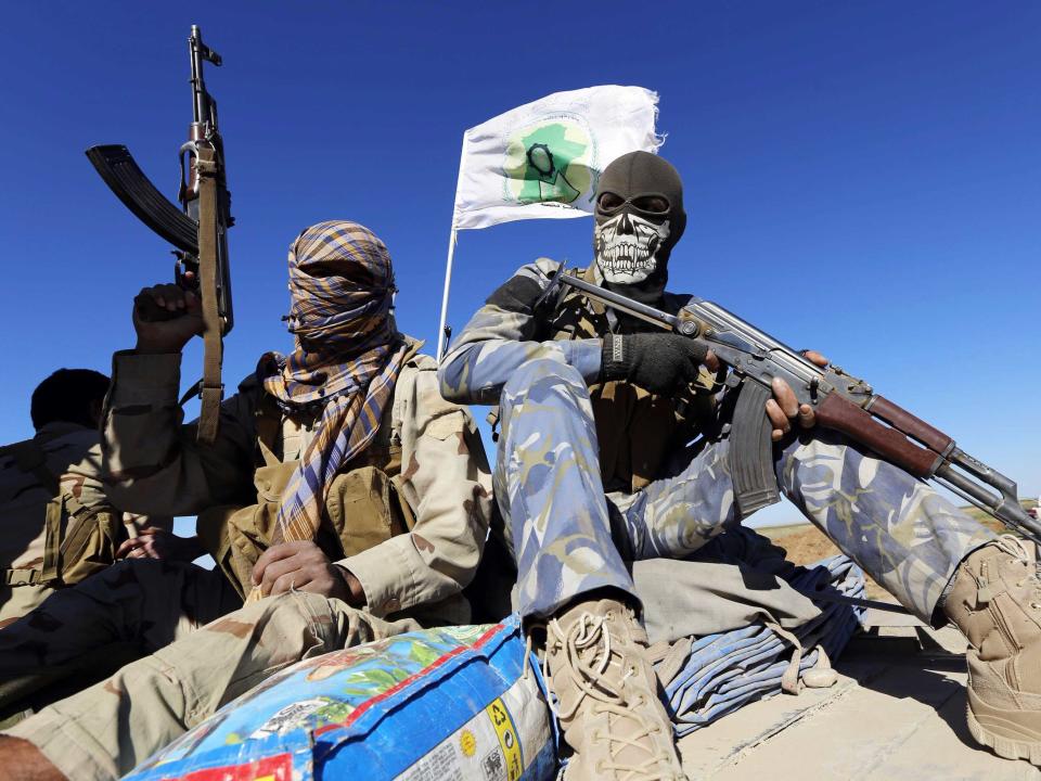 Shiite fighters Tikrit