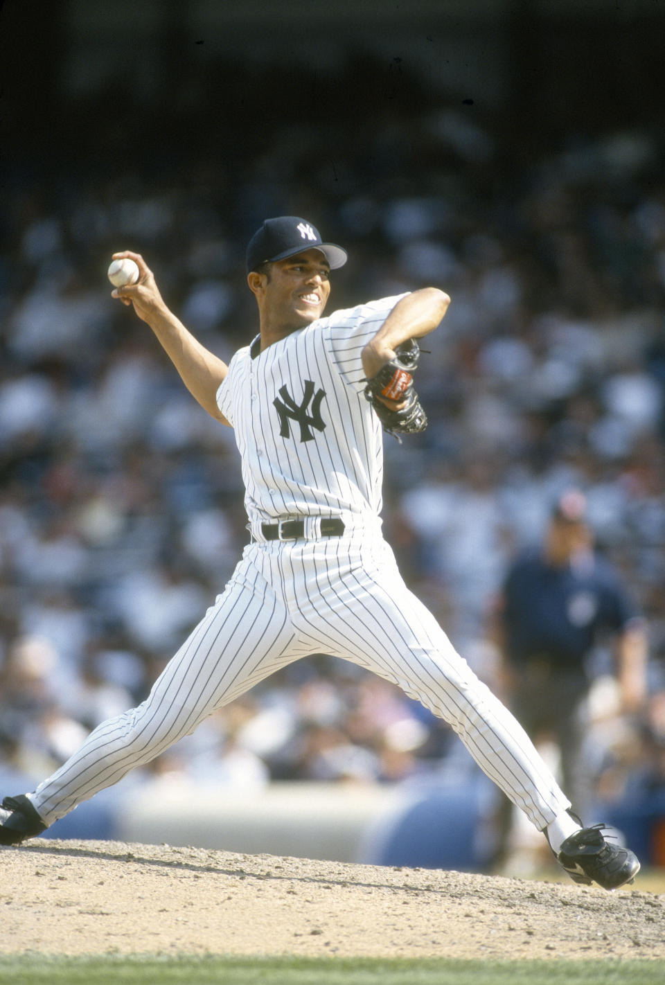 Mariano Rivera。(Photo by Focus on Sport/Getty Images)