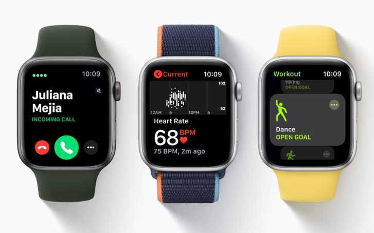 The Apple Watch Series 6 contains a new health sensor which can measure blood oxygen levels in 15 seconds - Apple
