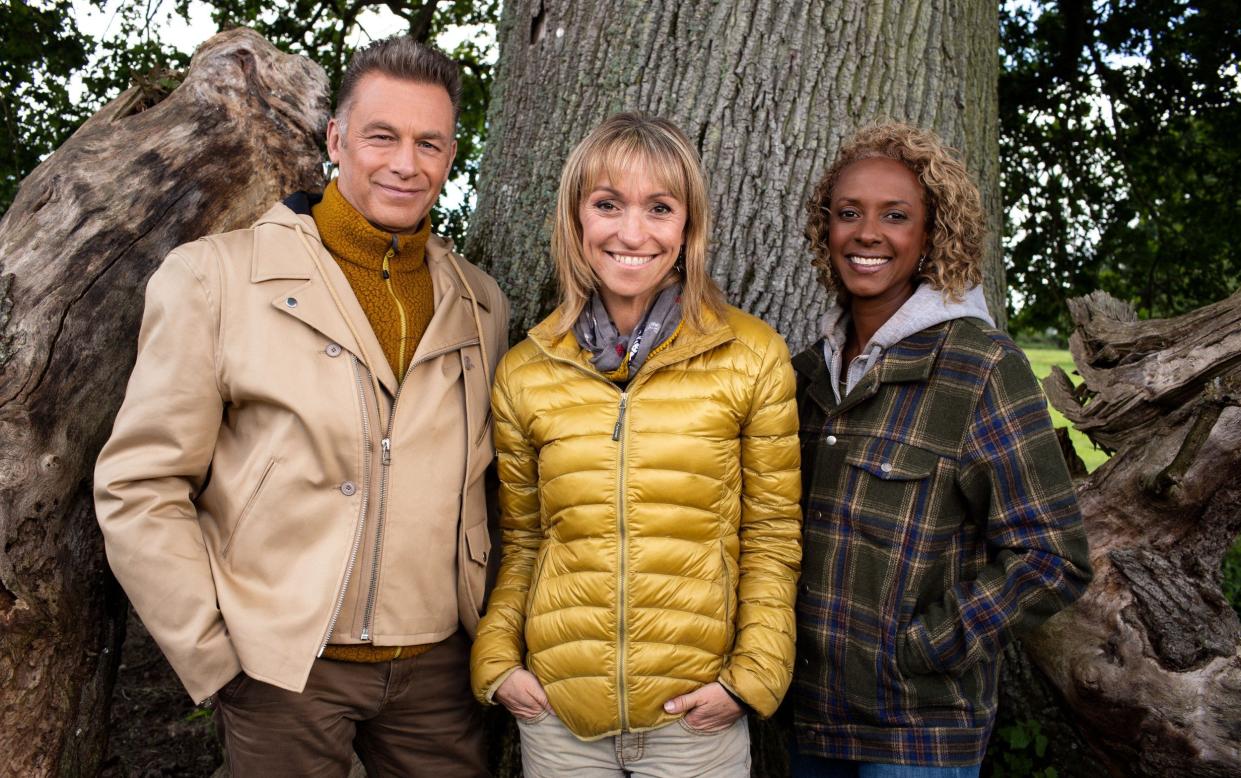 Chris Packham, Michaela Strachan, Gillian Burke - BBC