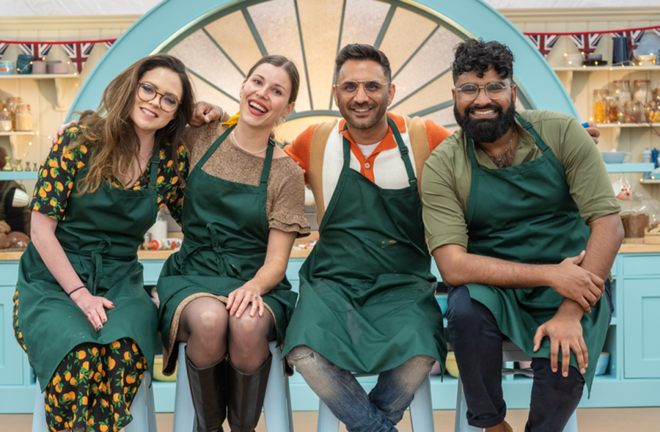 The Great New Year Bake-off line-up includes some old favourites (Channel 4)
