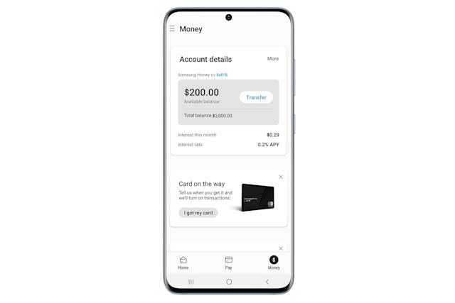 Samsung Money in Samsung Pay