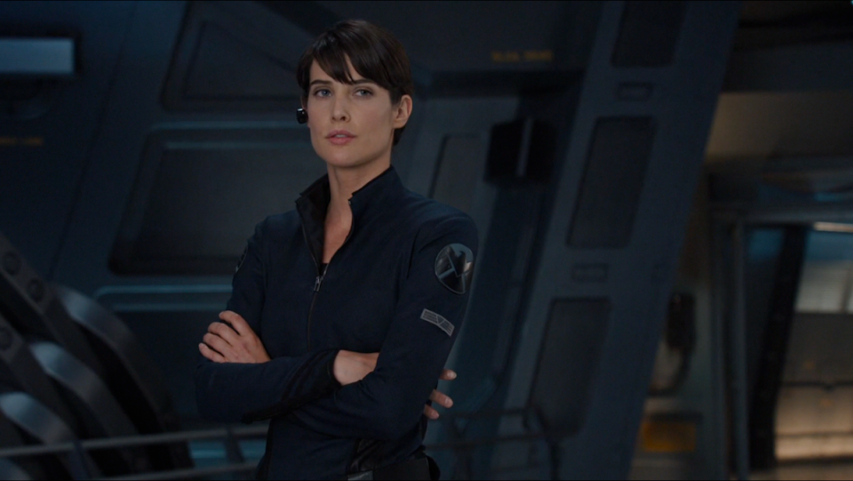 Cobie Smulders as Maria Hill in Marvel Cinematic Universe