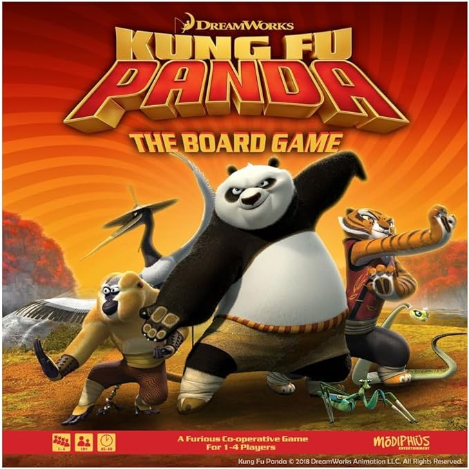 Kung Fu Panda (Boxed Board Game). PHOTO: Amazon