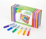 <p><strong>Crayola</strong></p><p>amazon.com</p><p><strong>$19.94</strong></p><p><a href="https://www.amazon.com/dp/B00XZELYSA?tag=syn-yahoo-20&ascsubtag=%5Bartid%7C10055.g.33496895%5Bsrc%7Cyahoo-us" rel="nofollow noopener" target="_blank" data-ylk="slk:SHOP NOW;elm:context_link;itc:0;sec:content-canvas" class="link ">SHOP NOW</a></p><p>Designed for younger children, this set includes 64 mini markers, all of which are fun-sized AND washable. A smart choice that'll ensure your kid's clothes don't get ruined during a creativity session. </p>