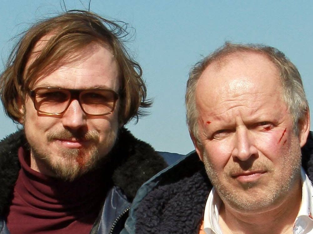 Lars Eidinger (l.) und Axel Milberg treffen im "Tatort: Borowski und der gute Mensch" zum dritten Mal aufeinander. (Bild: imago/STAR-MEDIA)