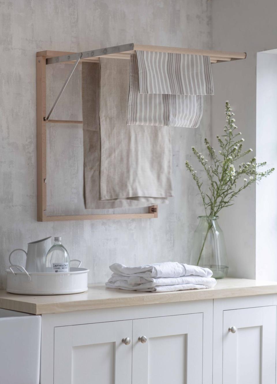 Utility room ideas: wall dryers