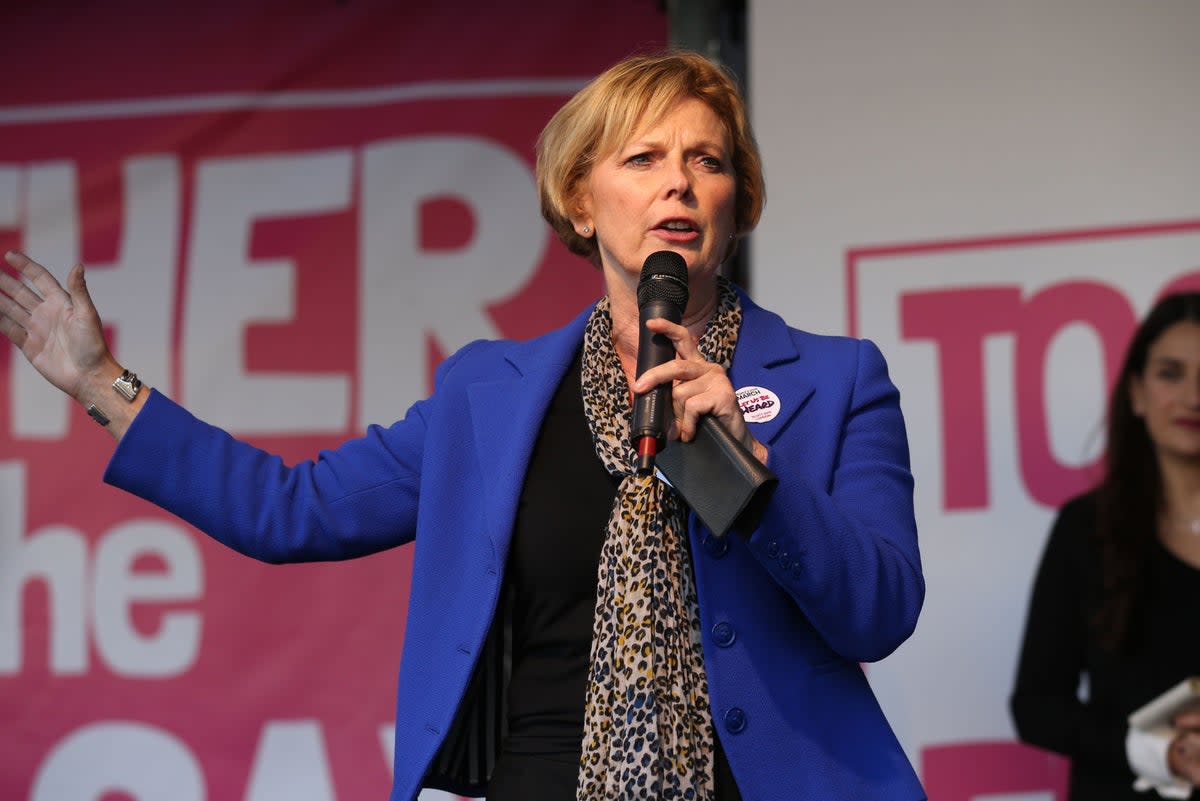 Anna Soubry has stated that she will vote for Labour in the next general election  (AFP via Getty Images)