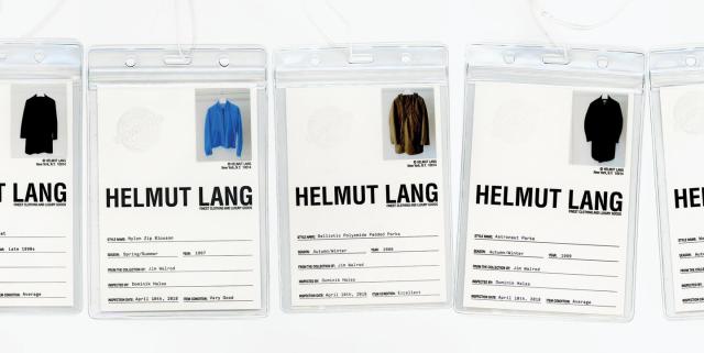 Helmut Lang Fall/Winter 1995 < archivings