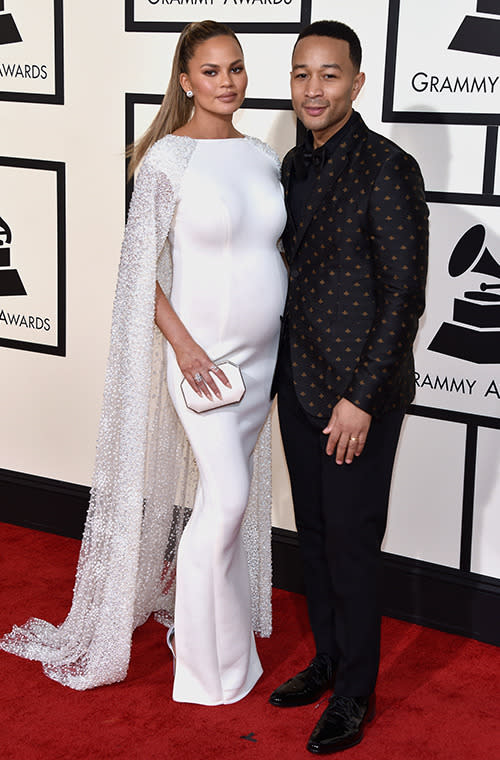 Chrissy Teigen's Amazing Maternity Style