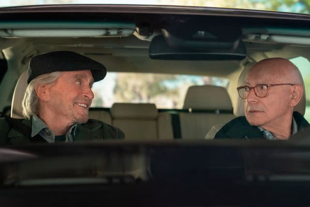 Netflix MIchael Douglas and Alan Arkin on 'The Kominsky Method'