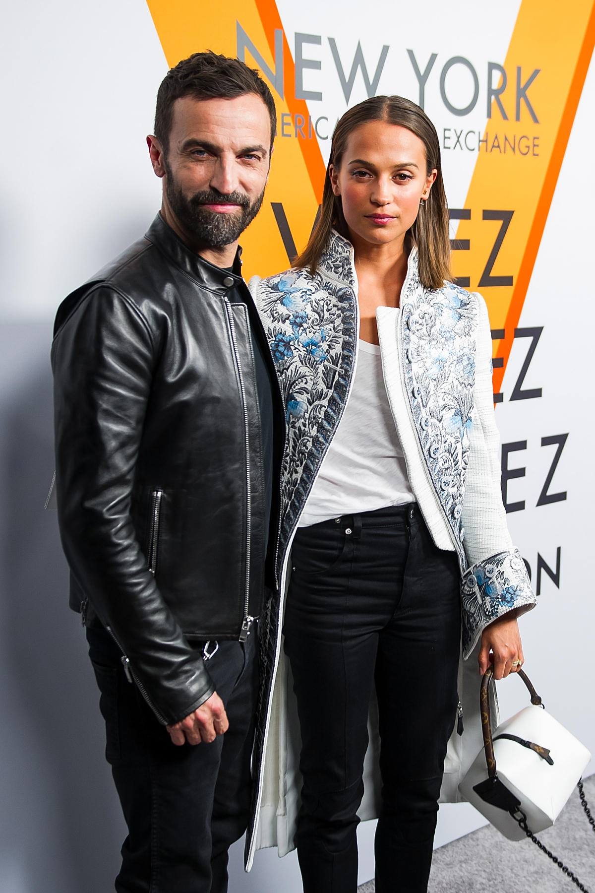 Alicia Vikander at Louis Vuitton Exhibition in NYC 2017