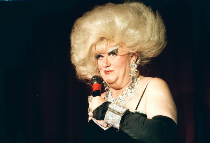 Female impersonator Walter Cole.