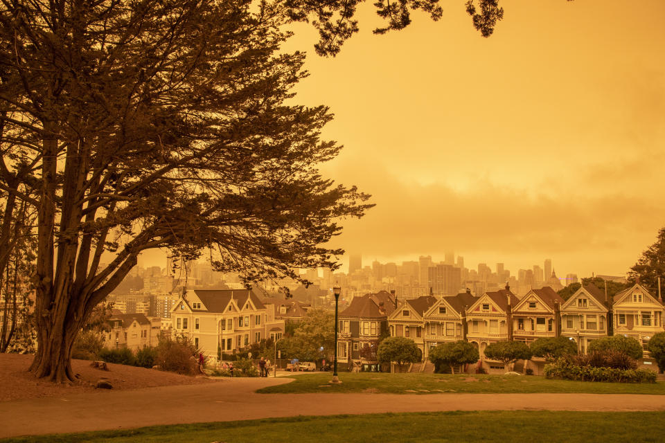 San Francisco, como nunca antes vista debido a los incendios