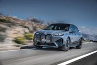 <p>Based on the <a href="https://www.caranddriver.com/news/a23145295/bmw-vision-inext-autonomous-concept/" rel="nofollow noopener" target="_blank" data-ylk="slk:Vision iNext concept;elm:context_link;itc:0;sec:content-canvas" class="link ">Vision iNext concept</a> that BMW showed back in fall 2018, the production 2022 iX is the brand's first all-electric SUV—and it's mighty compelling. The iX offers an electric driving range of about 300 miles per charge, which is impressive enough to earn it an <a href="https://www.caranddriver.com/features/a38873223/2022-editors-choice/" rel="nofollow noopener" target="_blank" data-ylk="slk:Editors' Choice award;elm:context_link;itc:0;sec:content-canvas" class="link ">Editors' Choice award</a>. Two electric motors provide full-time all-wheel drive, and carbon-fiber-reinforced plastic body panels help save weight. The iX's cabin is quite spacious with plenty of modern technology features on display, including a slick curved digital instrument panel screen. Upon its arrival at U.S. dealerships, it will find itself competing with rivals such as the <a href="https://www.caranddriver.com/audi/e-tron" rel="nofollow noopener" target="_blank" data-ylk="slk:Audi e-tron;elm:context_link;itc:0;sec:content-canvas" class="link ">Audi e-tron</a>, the <a href="https://www.caranddriver.com/tesla/model-x" rel="nofollow noopener" target="_blank" data-ylk="slk:Tesla Model X;elm:context_link;itc:0;sec:content-canvas" class="link ">Tesla Model X</a>, and the <a href="https://www.caranddriver.com/tesla/model-x" rel="nofollow noopener" target="_blank" data-ylk="slk:upcoming Rivian R1S;elm:context_link;itc:0;sec:content-canvas" class="link ">upcoming Rivian R1S</a>.</p><p><a class="link " href="https://www.caranddriver.com/bmw/ix-2022" rel="nofollow noopener" target="_blank" data-ylk="slk:Review, Pricing, and Specs;elm:context_link;itc:0;sec:content-canvas">Review, Pricing, and Specs</a></p>