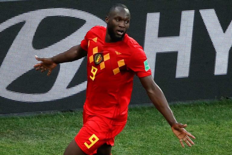 Romelu Lukaku struck twice in Belgium's comfortable win