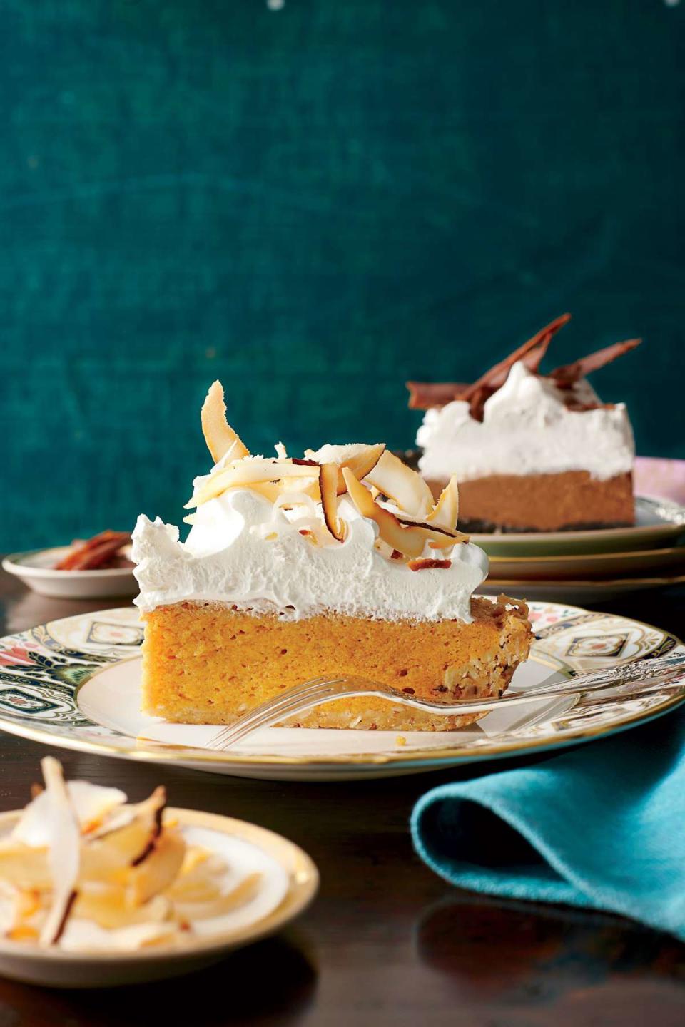 Coconut-Pumpkin Chiffon Pie