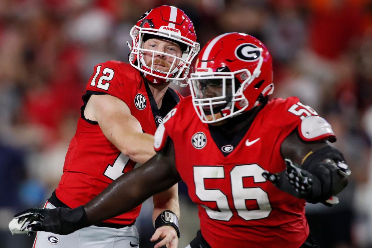 Predicting the winner of Georgia football QB battle between Carson Beck,  Brock Vandagriff, Gunner Stockton