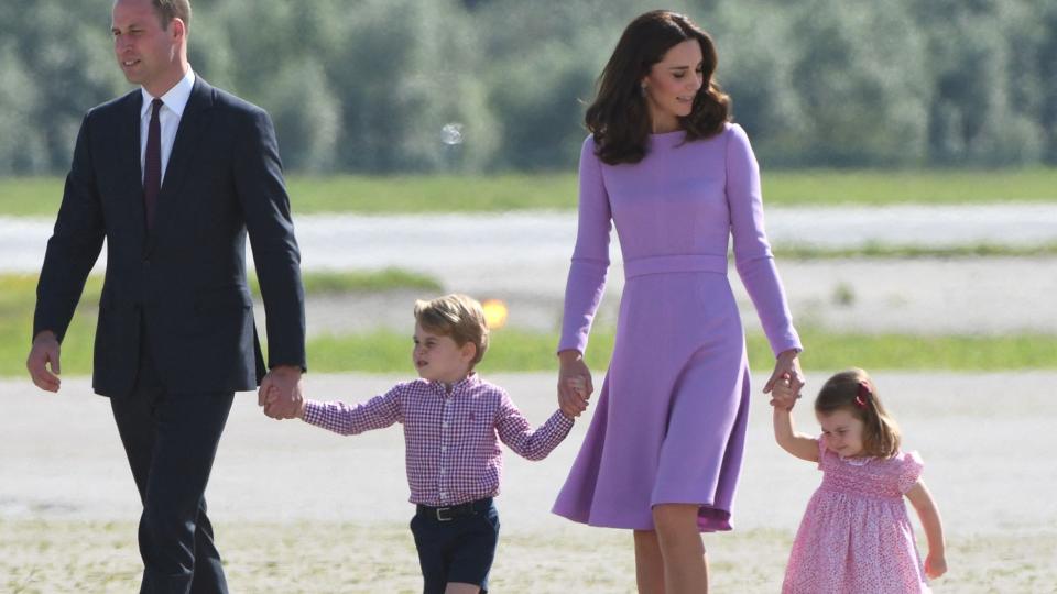 Prince William, Kate Middleton, Prince George and Princess Charlotte