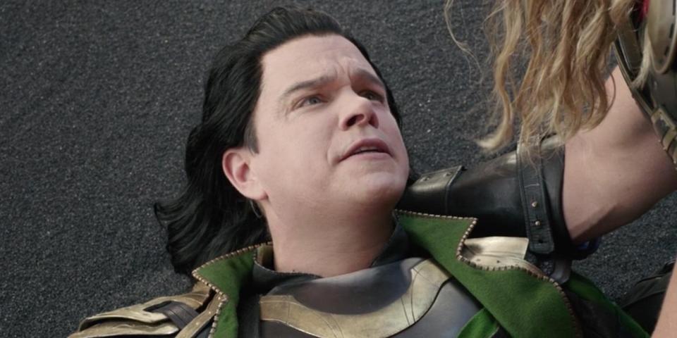 Matt Damon as actor Loki