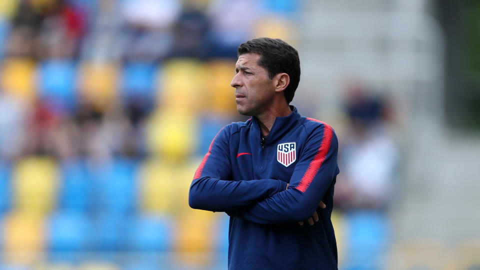 The U.S. U-20 men's team has been without a coach since Tab Ramos stepped down in October, and plenty of other youth teams on the men's and women's sides are in the same situation. (Photo by Lars Baron - FIFA/FIFA via Getty Images)