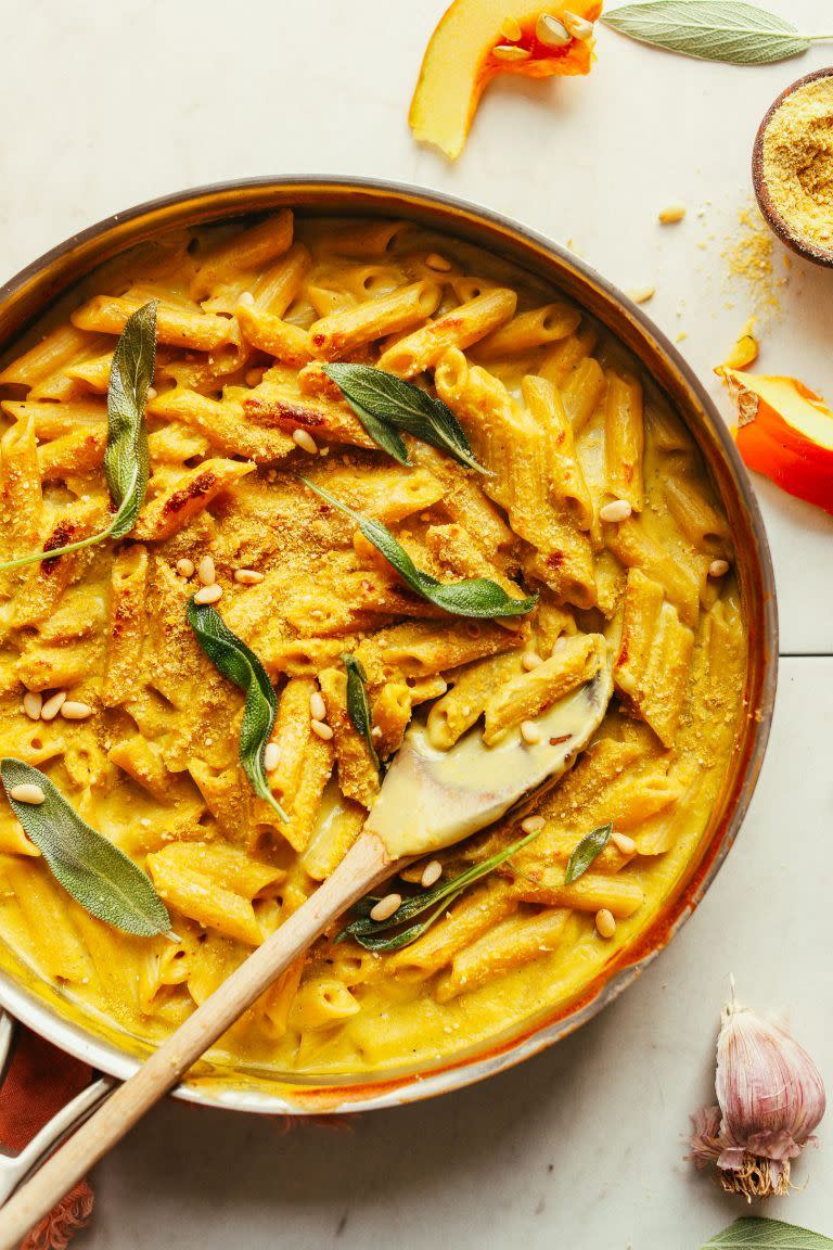 Vegan Pumpkin Mac ‘n’ Cheese