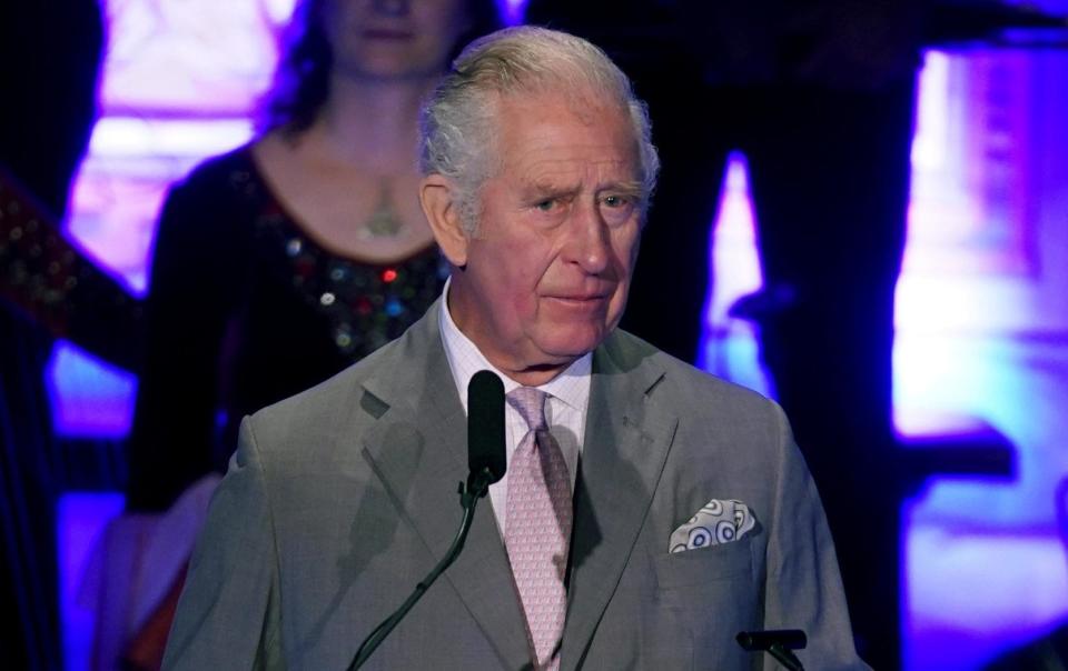 Prince Charles threw his weight behind Camilla's campaign to end violence against women as he spoke to a small audience at the Bru Boru cultural centre in County Tipperary on the last leg of the couple's tour of Ireland