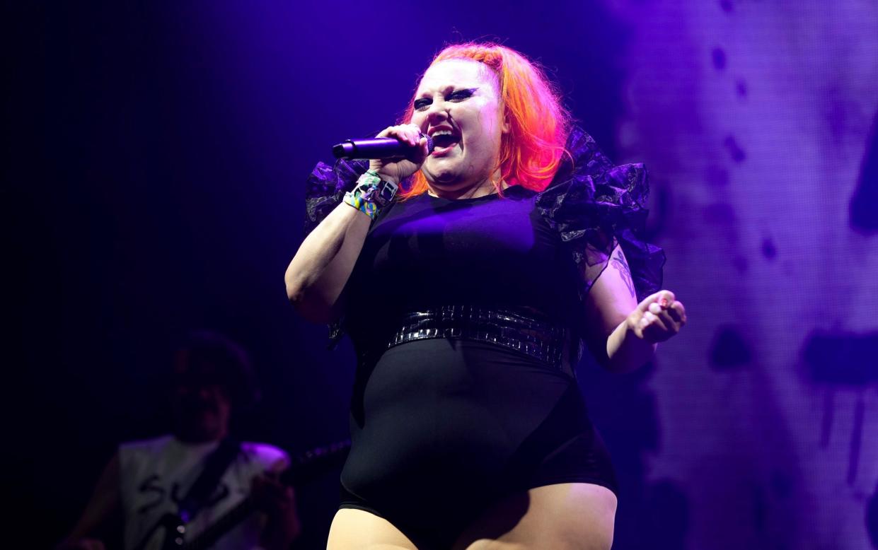 Beth Ditto of Gossip at Glastonbury