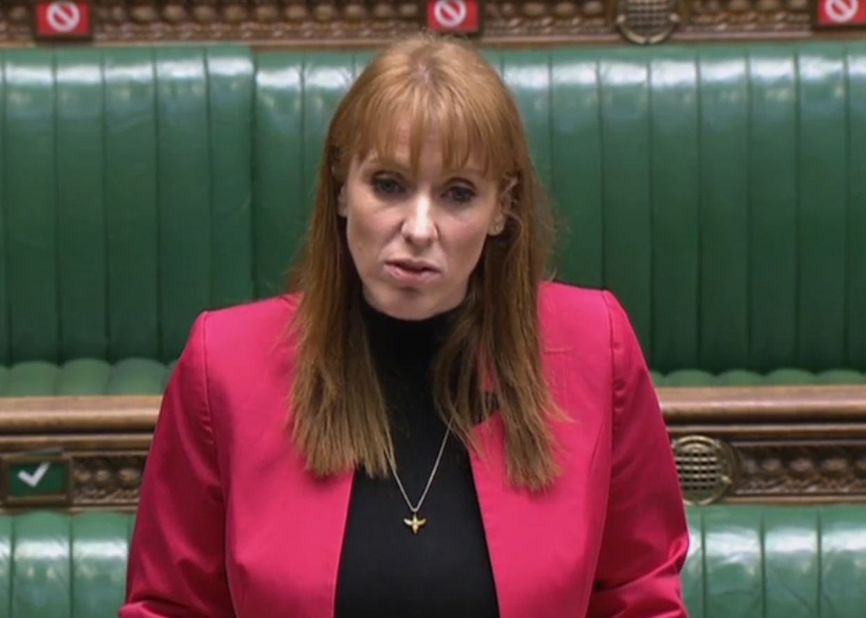 <p>We can make sure our key workers are protected alongside the over-50s, over-60s and people with underlying health conditions</p> (Parliament Live)