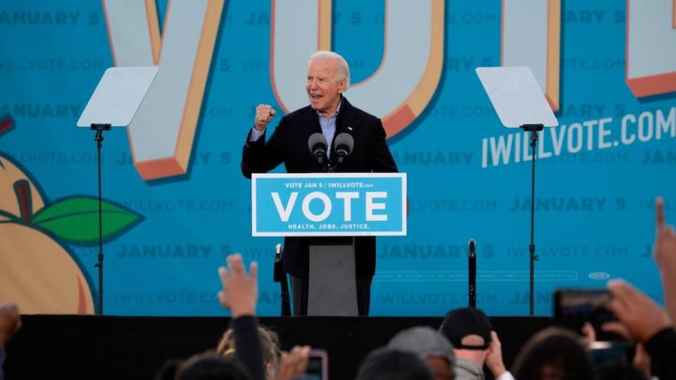 Joe Biden campaigns in Atlanta