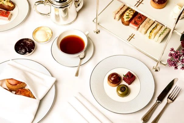 Take her for a traditional afternoon tea for two at Harrods Tea Rooms