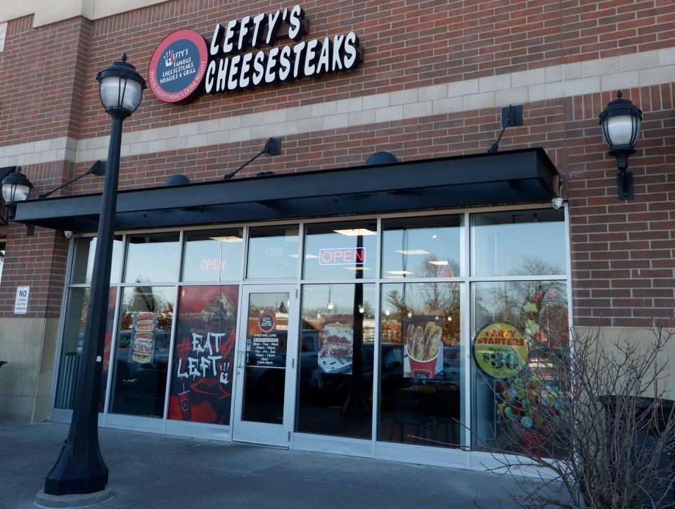 Lefty’s Cheesesteak on West Eight Mile Road in Detroit on Saturday, Feb. 11, 2023.