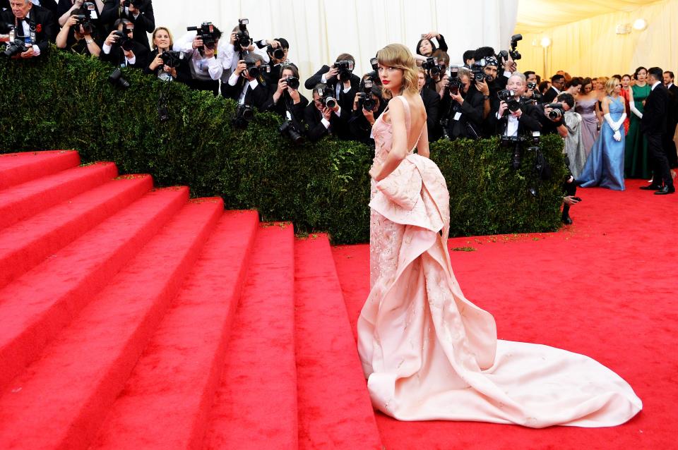 Taylor Swift at the Met Gala 2014