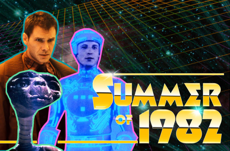 Summer of 1982 title Card
