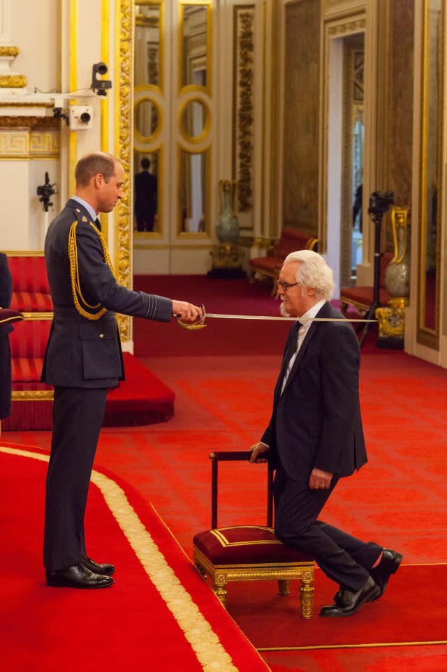 Sir William Connolly from Polegate is made a Knight Bachelor of the British Empire. (PA)