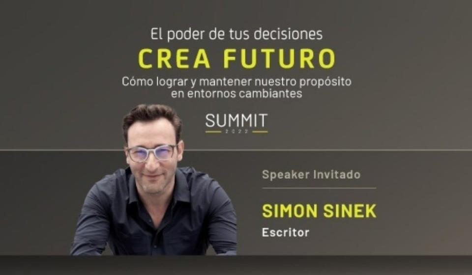 Foto: Simon Sinek será el conferencista invitado en el Sura Summit 2022/Protección. Foto: cortesía Protección