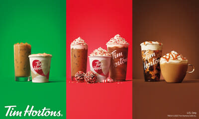 Sip Into the Season with the New Tim Hortons® U.S. Holiday Menu