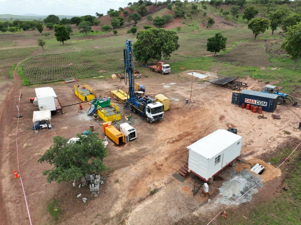 Hydroma’s operations in Mali. In the past 15 years, the company has drilled 30 wells across an area the size of Switzerland in the landlocked West African nation (Courtesy of Hydroma)